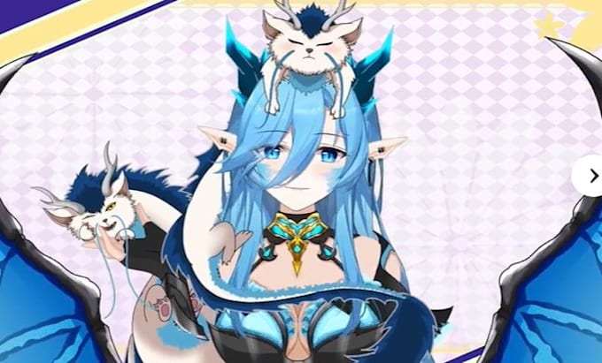 create custom live2d vtuber models and anime characters