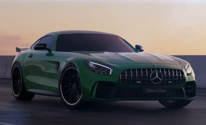 create 3d vehicle, machine, industrial product animation video