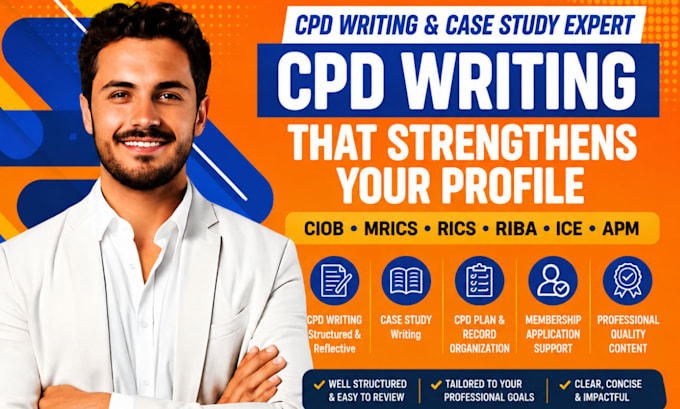 professional cpd writing and case study support for ciob, rics and apc