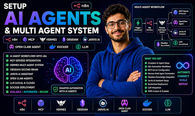 setup openclaw hermes multi agent ai open claw ai agent clawbot vps server