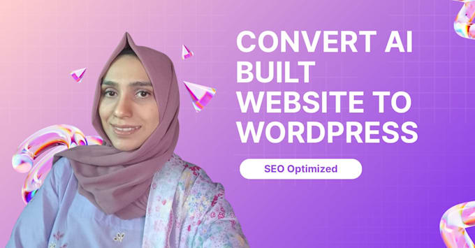 transfer ai built website on wordpress or shopify