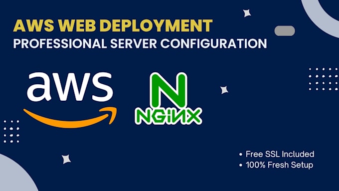 upload and publish your website on an AWS server