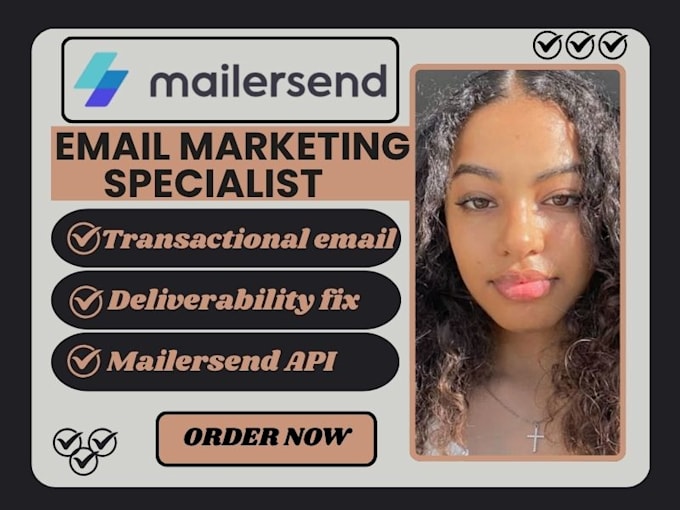 setup mailersend transactional email API mailersend email deliverability