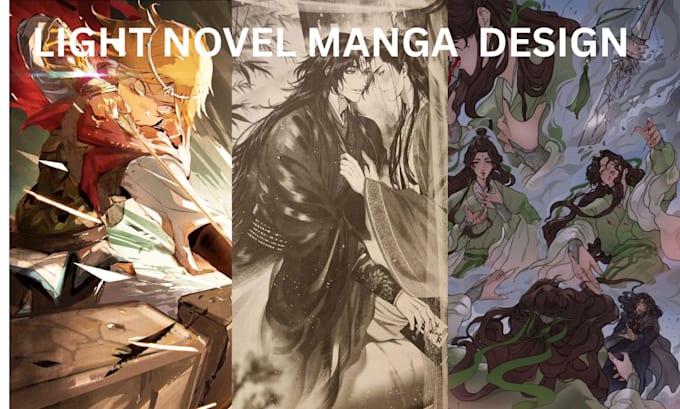 ghostwrite your anime light novel, webnovel or fiction story