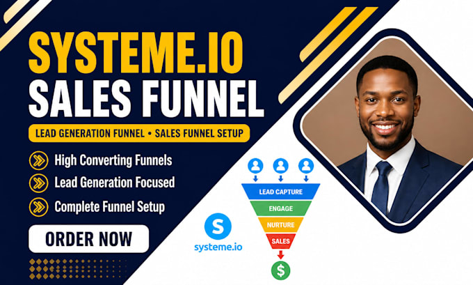 systeme io sales funnel, lead generation funnel, sales funnel setup