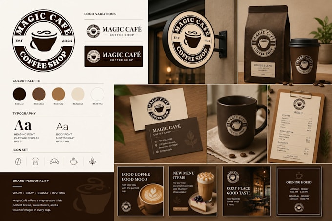 build a full branding based on your company profile