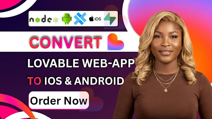 convert lovable web app to ios app lovable to android app using capacitor