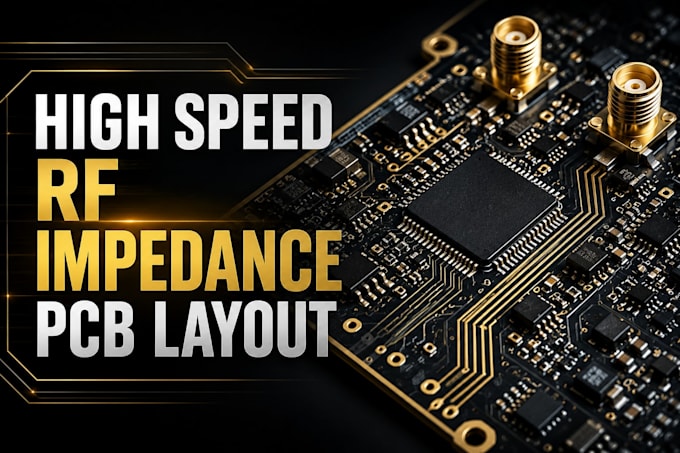 design high speed, rf, and impedance controlled pcb layout