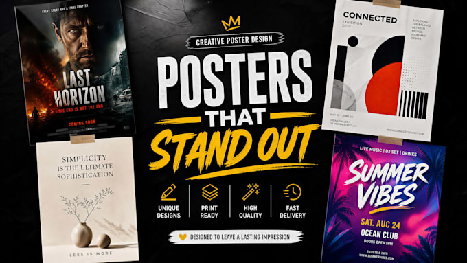 create eye catching posters that stand out