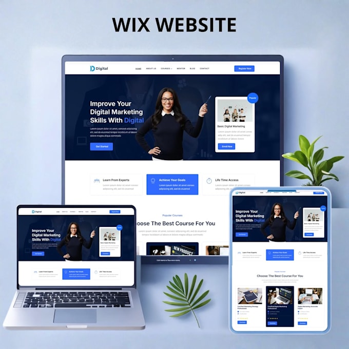 wix website redesign, wix website design, wix automation wix velo development