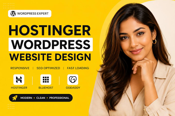 hostinger wordpress design hostinger bluehost godaddy website redesign hostinger