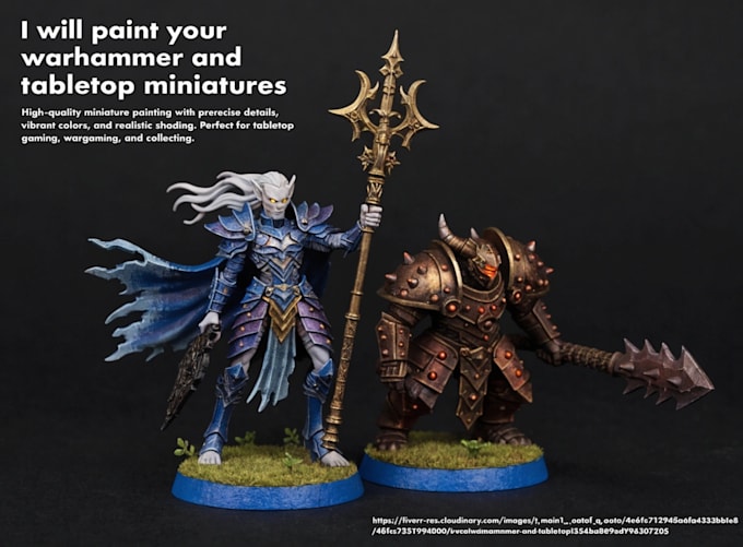paint your warhammer and tabletop miniatures