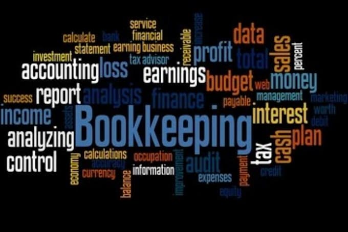financial statements and typing work