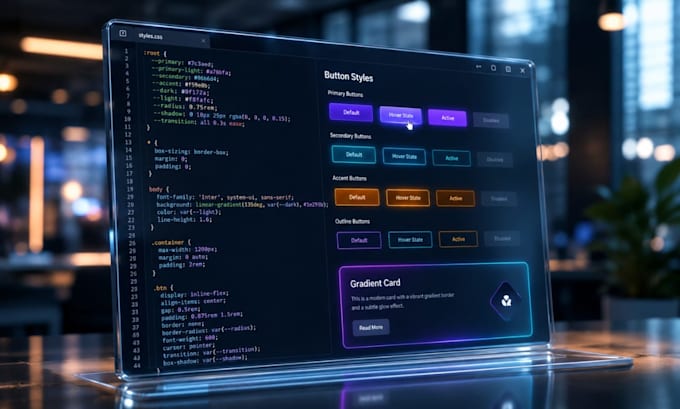 create professional CSS micro animations and interactive UI transitions for web