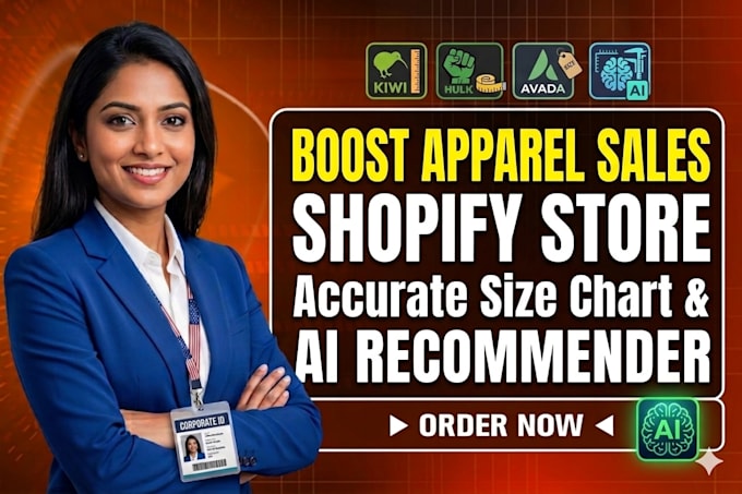 setup kiwi size chart ai size recommender avada hulk shopify store website