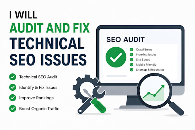 audit and fix technical SEO issues