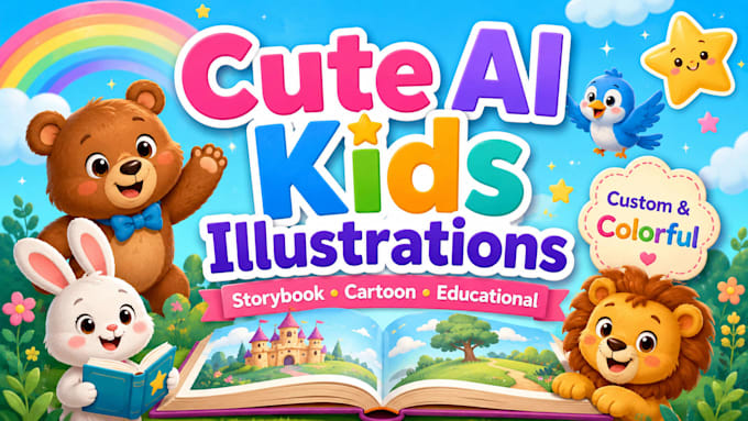 create cute ai images for kids