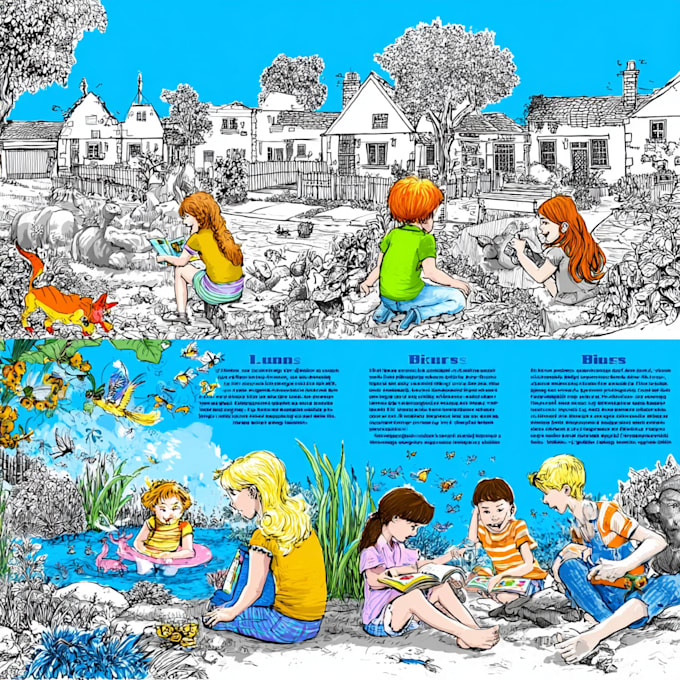 creative childrens book illustrations for storytelling