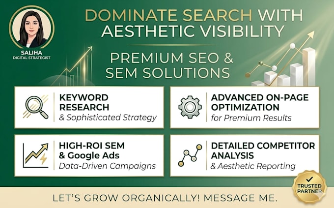 develop a professional SEO strategy and manage SEM campaigns