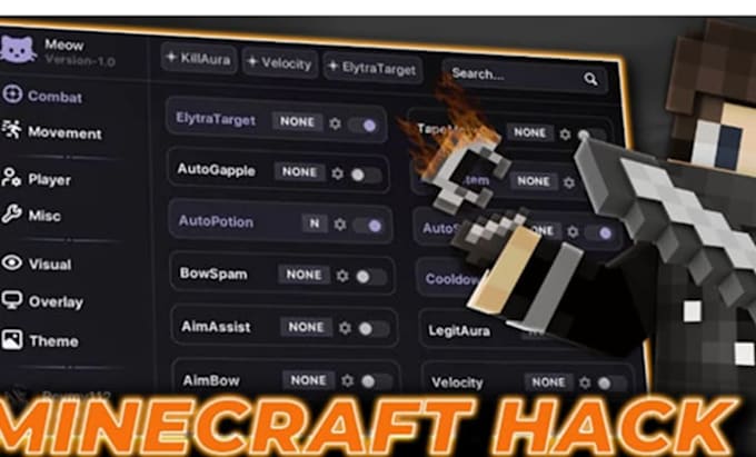 create a custom minecraft hack client