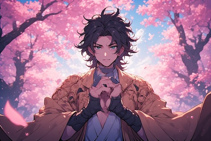 create custom manga character design