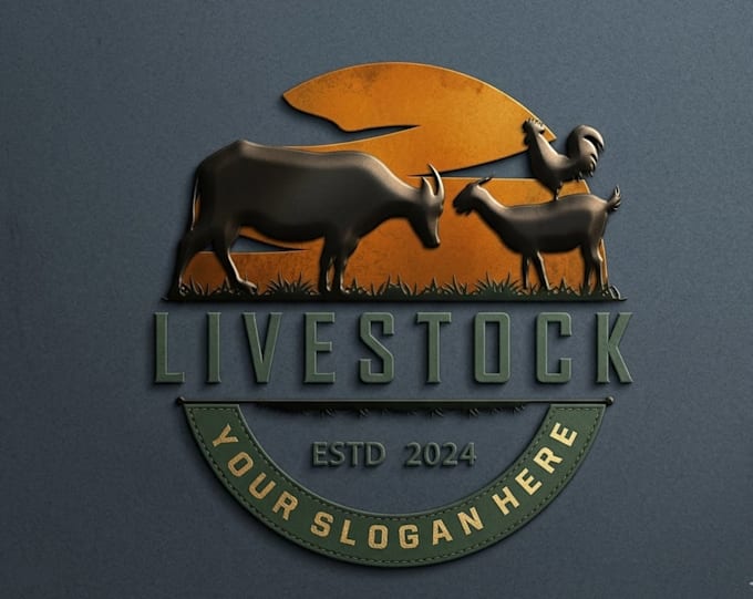 create professional and specially cow logo design