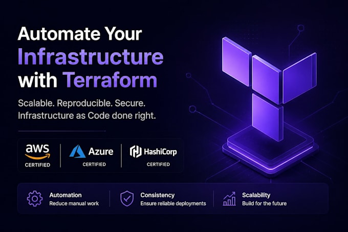 build scalable infrastructure as code using terraform and AWS