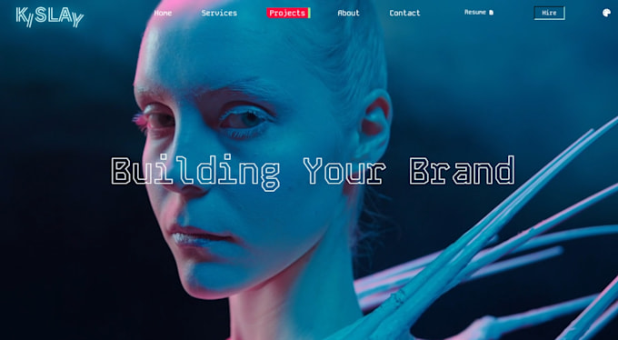 build a responsive react frontend website with tailwind CSS