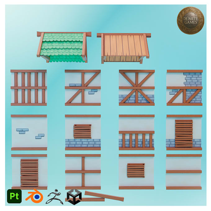 do 3d modular assets game ready or build your map