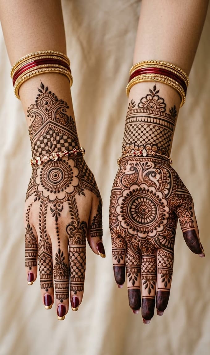 create 88 unique bridal mehndi design PDF with 5 min hack