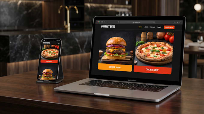 build a restaurant website with online food ordering system