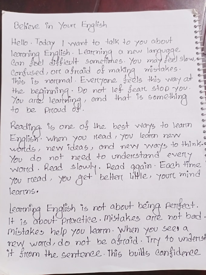 write anything with my beautiful handwriting