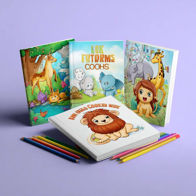 draw professional childrens book illustrations