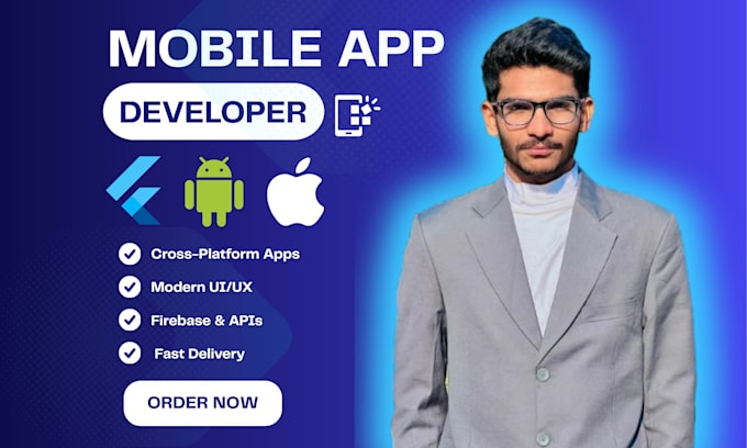 develop a flutter app for ios and android