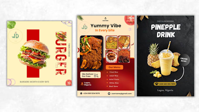 design a professional flyer