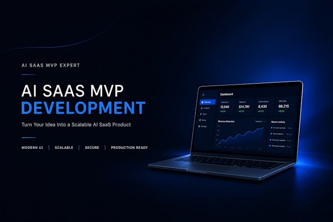 develop production ready ai saas mvp web app