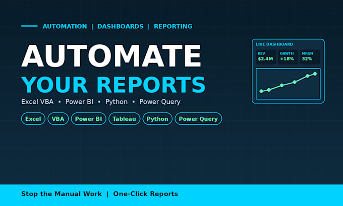 automate your excel reports power bi dashboards and python workflows