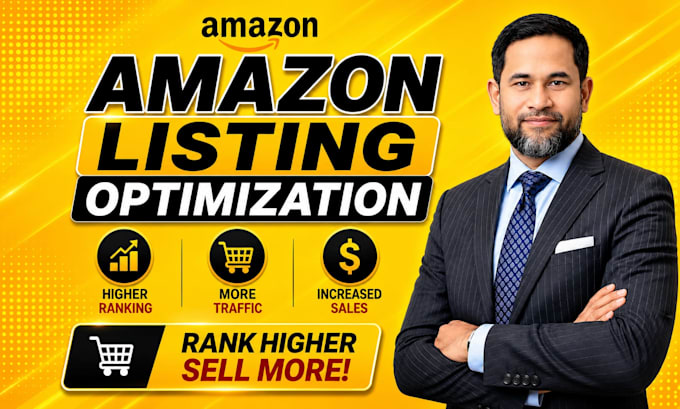 do amazon listing optimization and SEO product listing for ranking