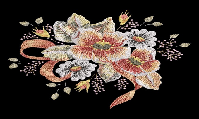 do embroidery digitizing, embroidery file, logo digitizing and patch embroidery
