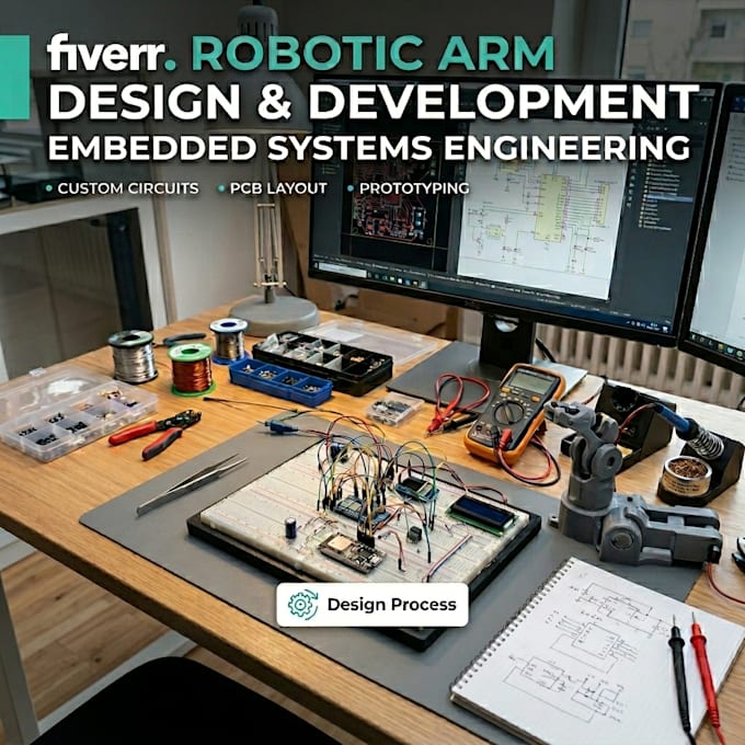 do pcb design embedded systems and custom firmware development