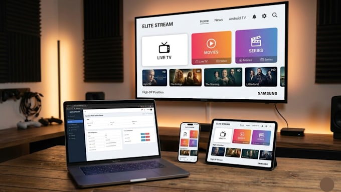 Rebranding ibo player xciptv smarters pro apk en marque blanche avec ...