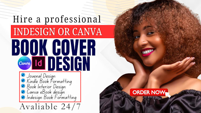 do indesign book cover design, book interior design, for paperback books