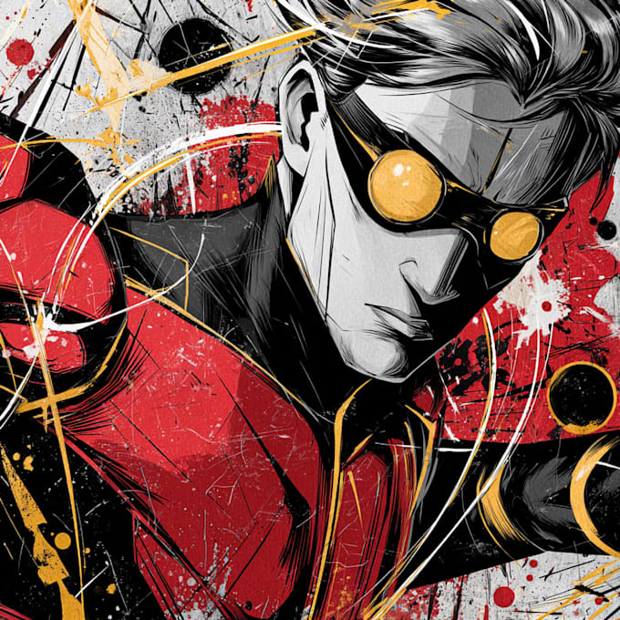 do comic book illustration manga comic book illustration