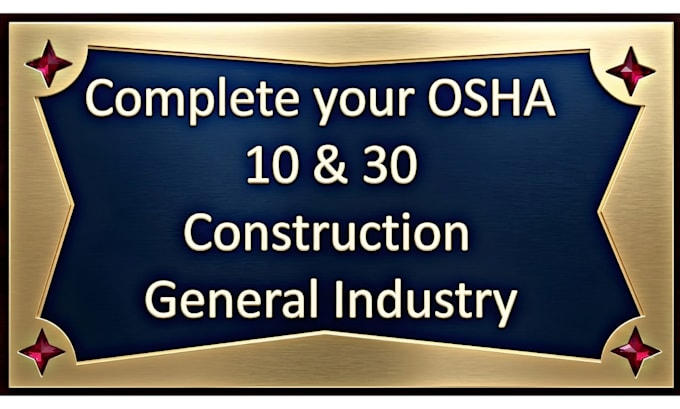 osha 10 30 constructions safety training