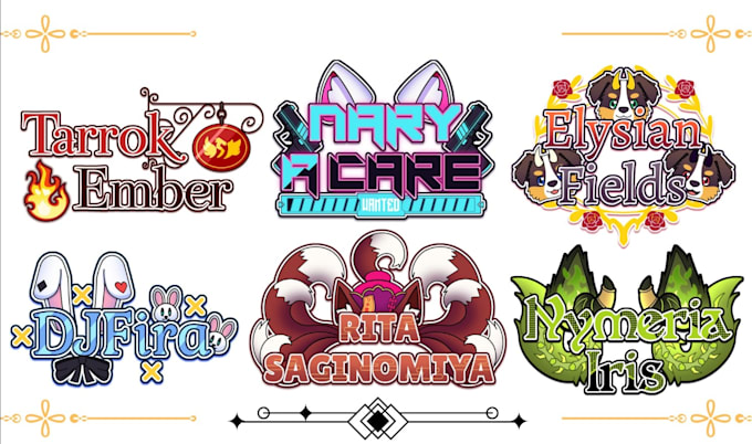design a vtuber logo or streamer