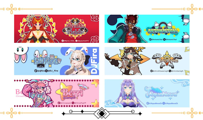 design a vtuber logo or streamer