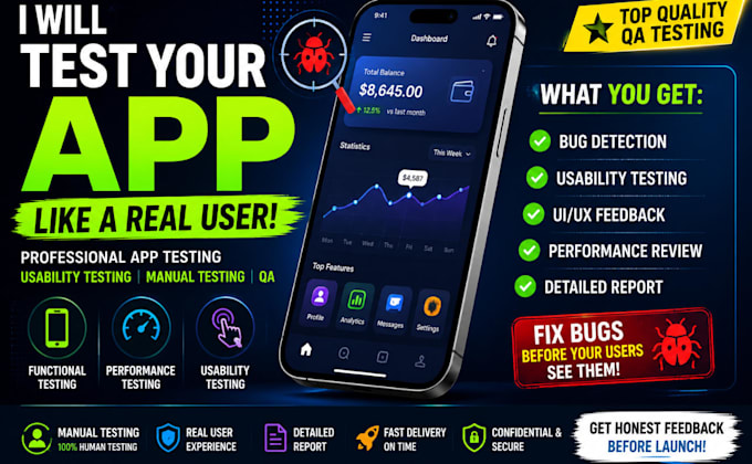 do website testing app testing website review