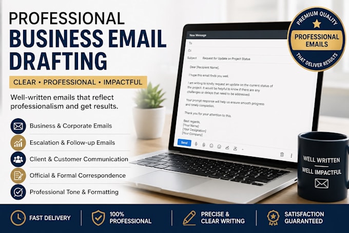 draft professional escalation and official response emails