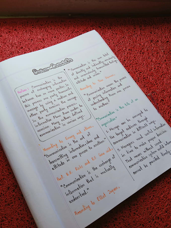 create aesthetic handwritten notes and custom letters