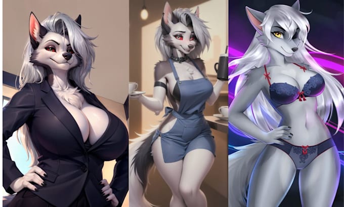 draw nsfw or sfw furry comic art for you, furry, human and other contact me